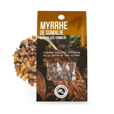 Résine Myrrhe de Somalie – Encens Naturel Relaxant et Spirituel